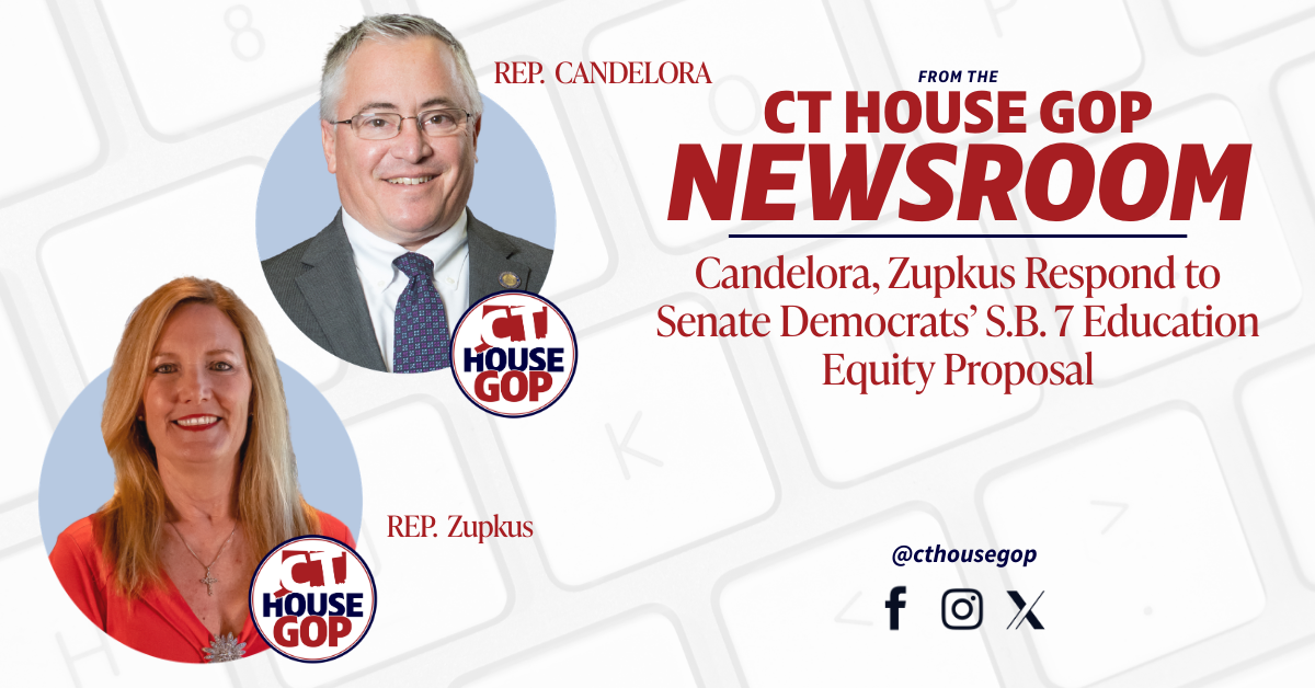 Candelora, Zupkus Respond to Senate Democrats’ S.B. 7 Education Equity Proposal